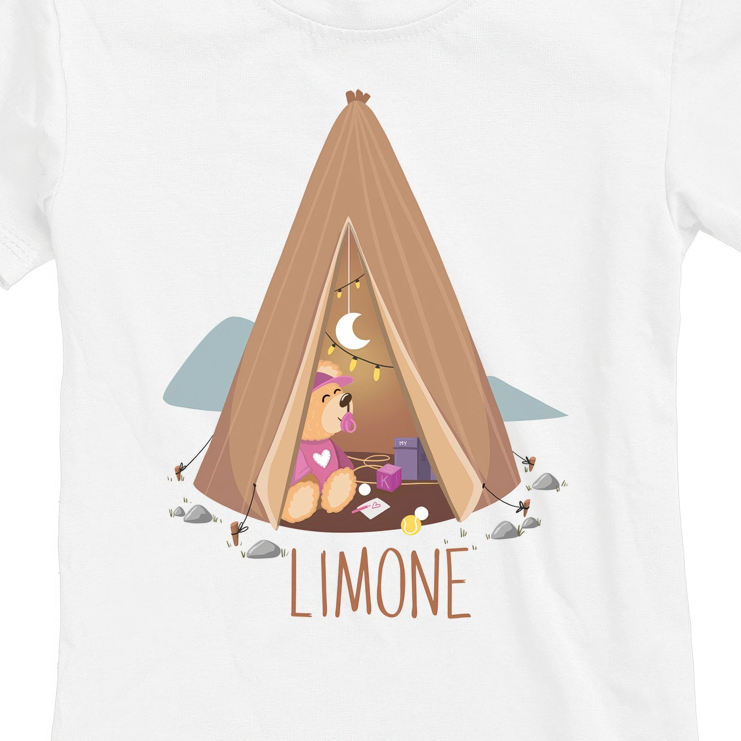 T-SHIRT JUNIOR LBEA-117-JF BIANCO