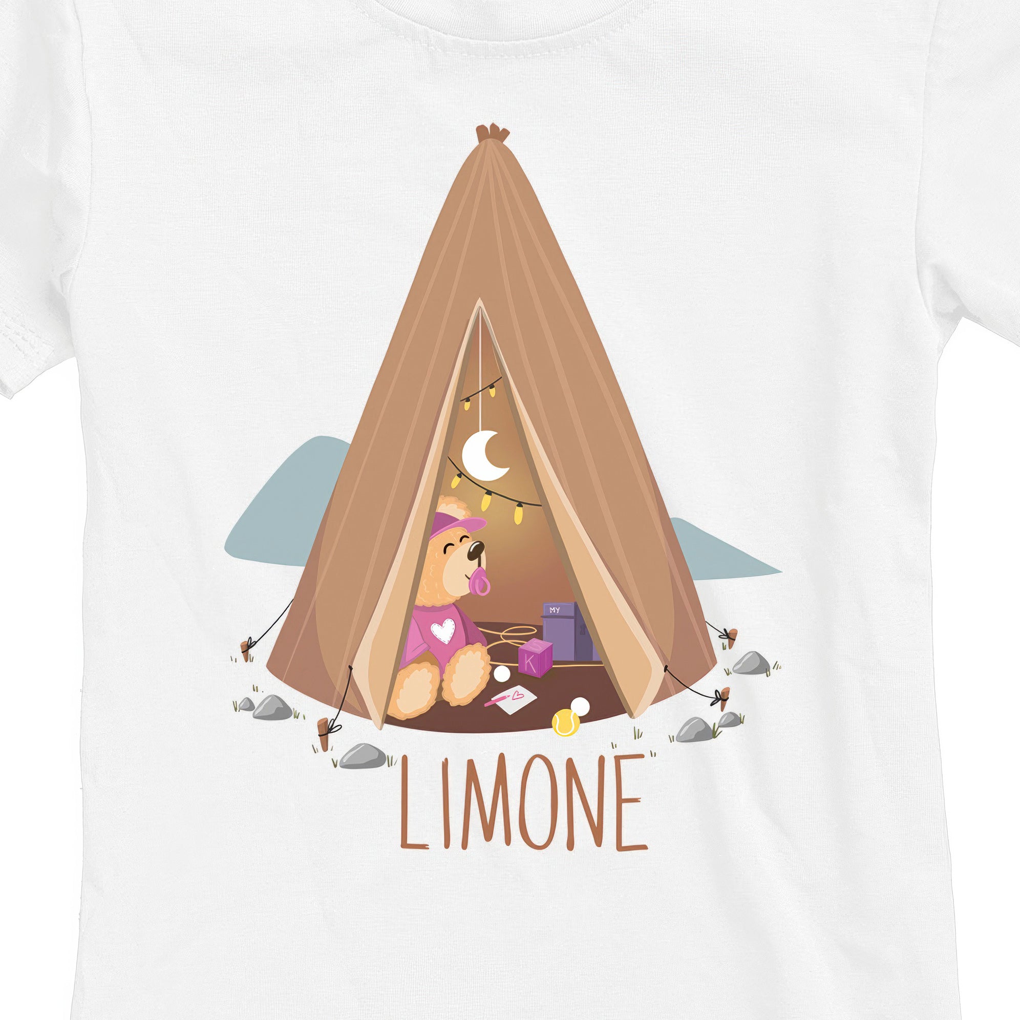 T-SHIRT JUNIOR LBEA-117-JF BIANCO