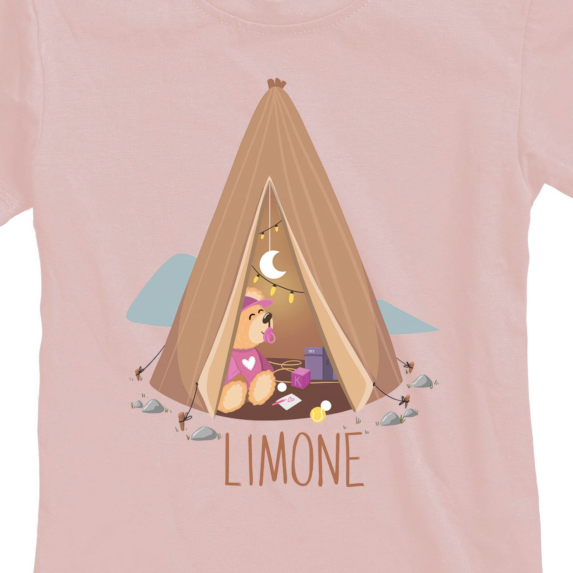 T-SHIRT JUNIOR LBEA-117-JF ROSA