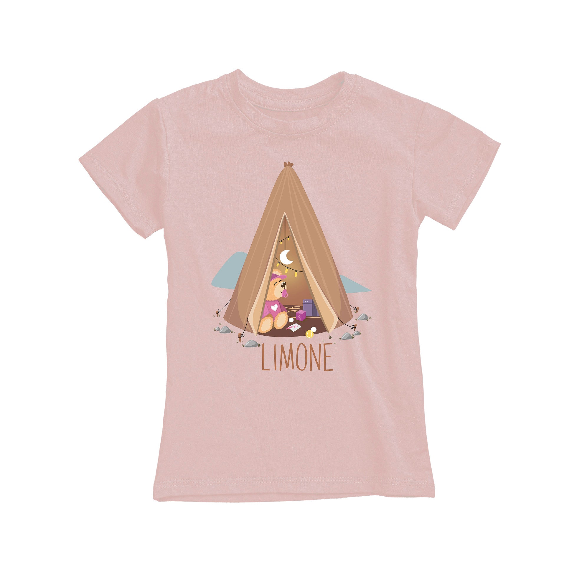 T-SHIRT JUNIOR LBEA-117-JF ROSA