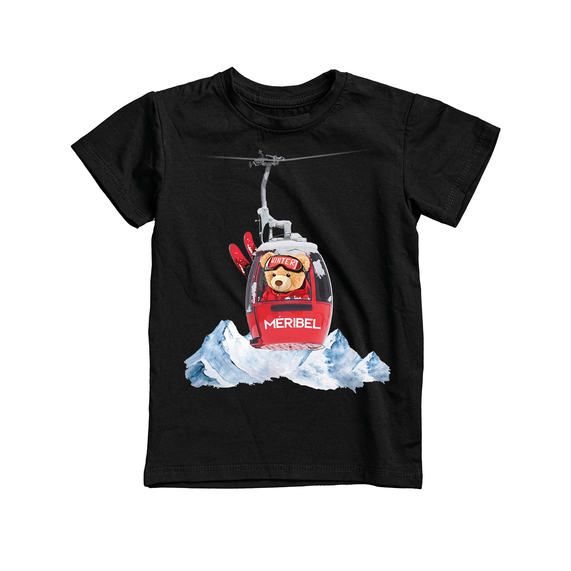 T-SHIRT JUNIOR LBEA-CAB-003-JM NERO