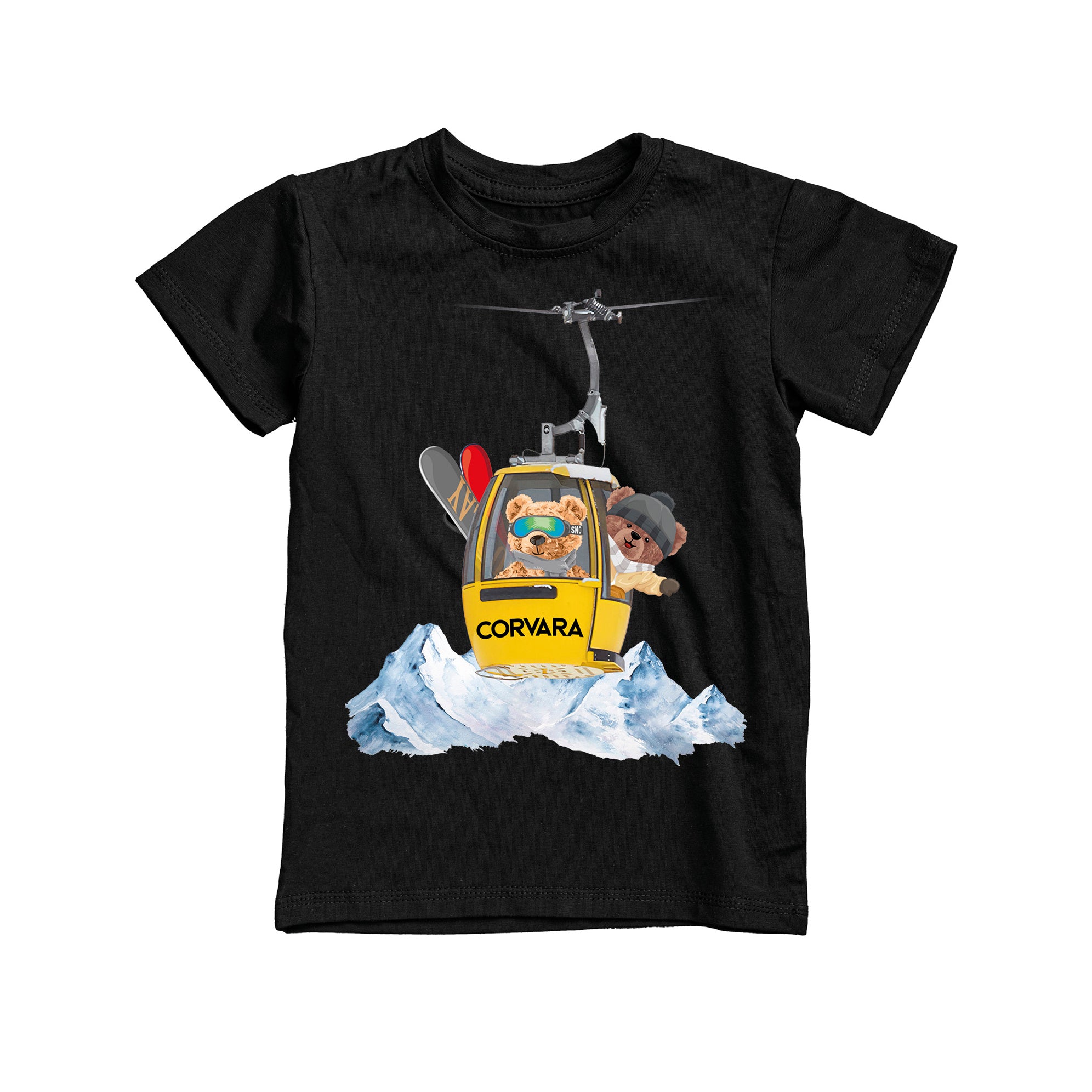 T-SHIRT JUNIOR LBEA-CAB-004-JM NERO