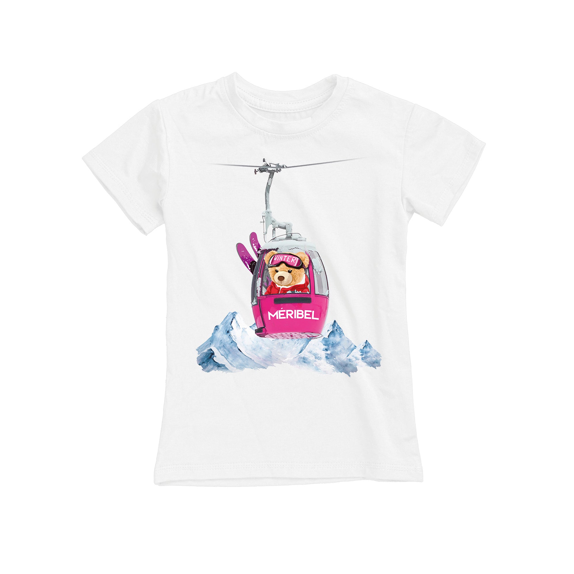 T-SHIRT JUNIOR LBEA-CAB-005-JF BIANCO