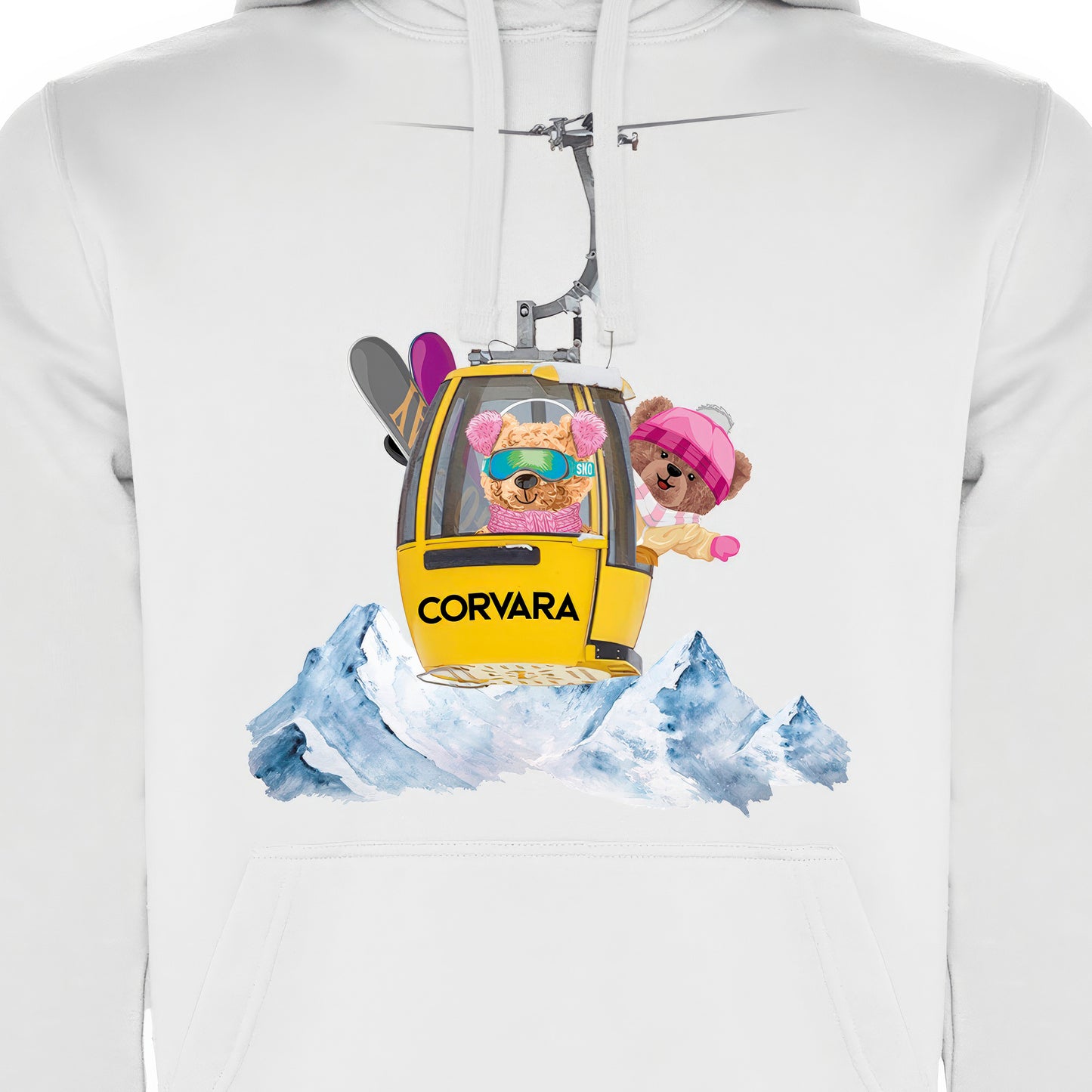 FELPA JUNIOR LBEA-CAB-006-JF-FE BIANCO