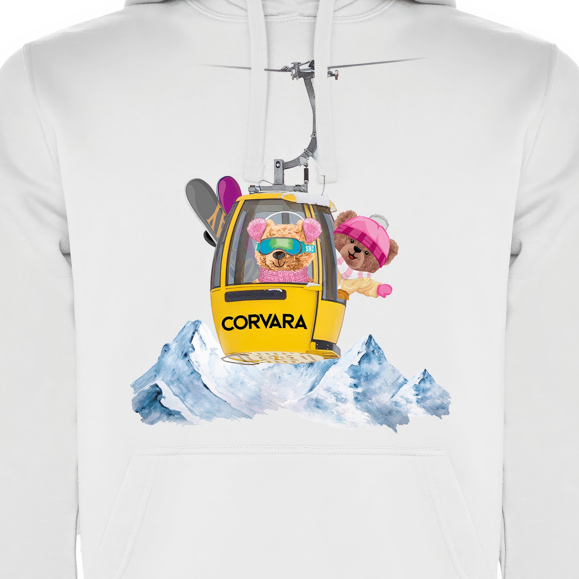 FELPA JUNIOR LBEA-CAB-006-JF-FE BIANCO