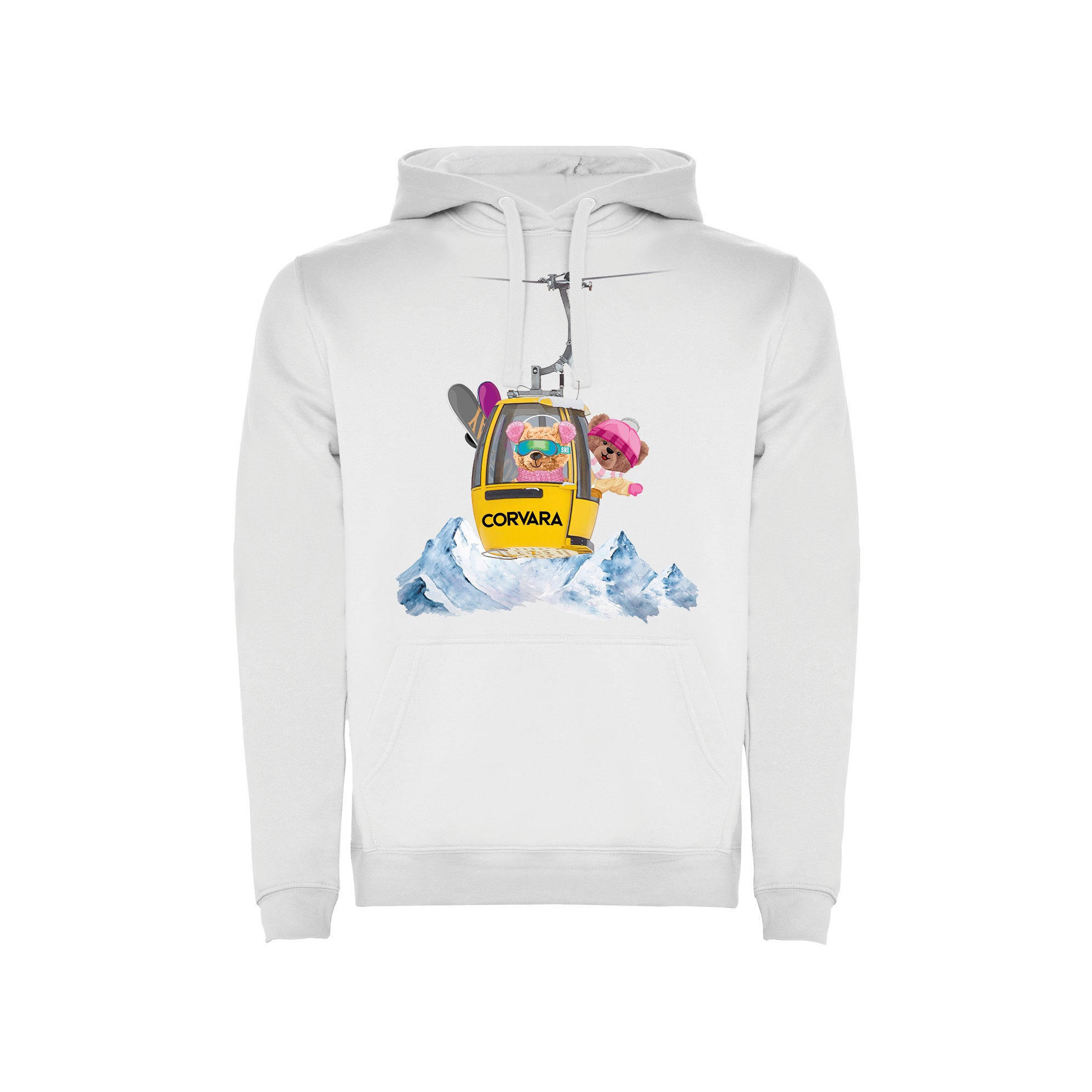 FELPA JUNIOR LBEA-CAB-006-JF-FE BIANCO