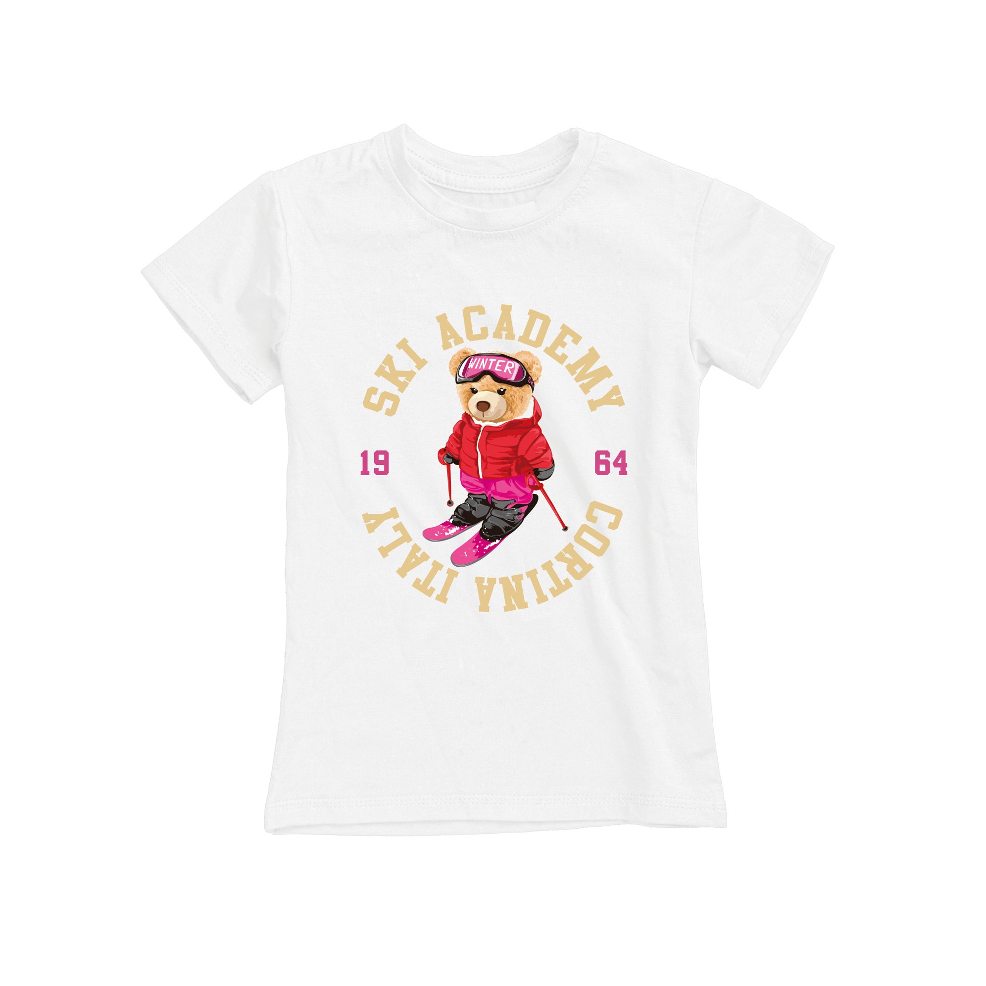 T-SHIRT JUNIOR LBEA-LOG-004-JF BIANCO