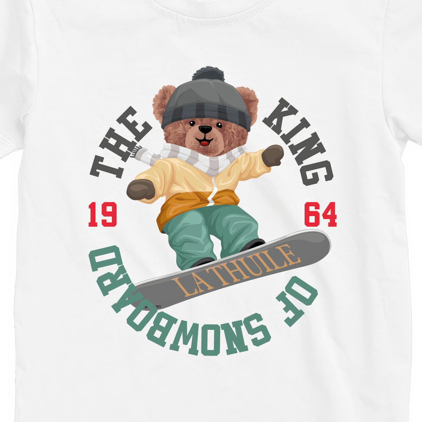 T-SHIRT JUNIOR LBEA-LOG-007-JM BIANCO