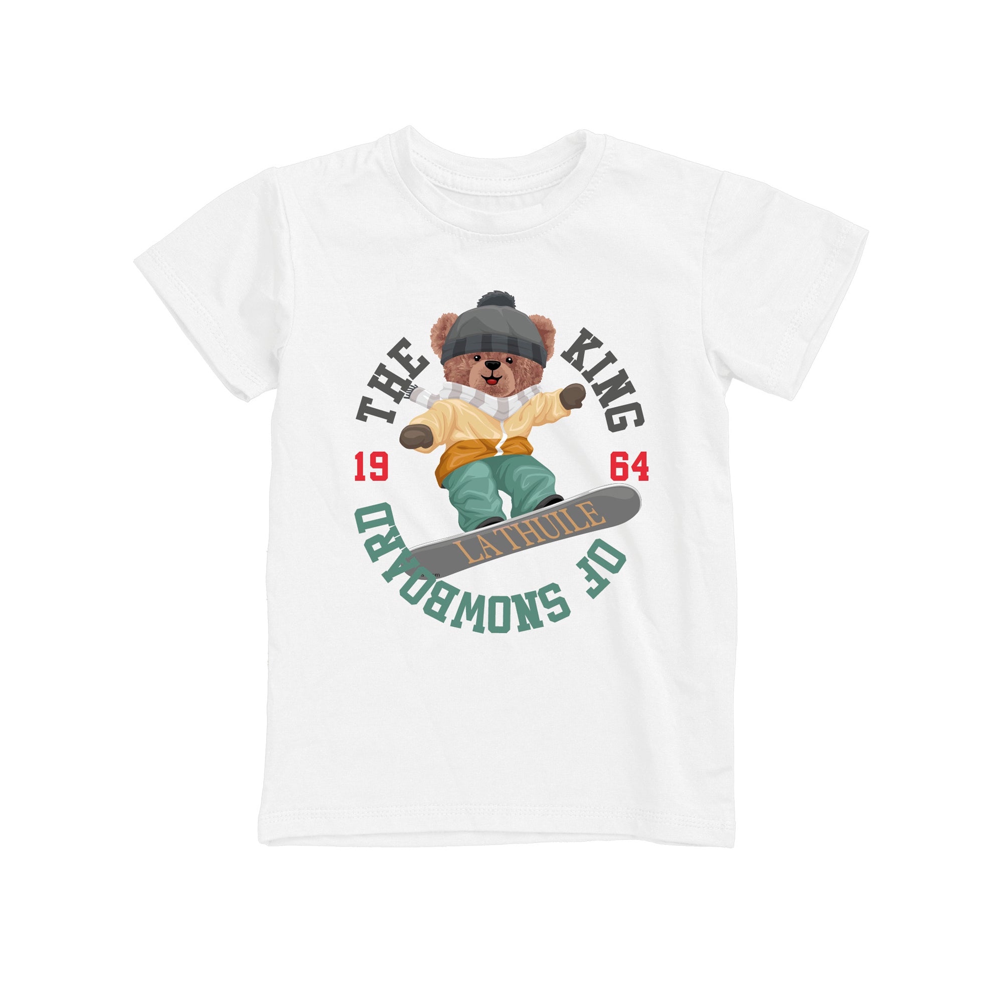 T-SHIRT JUNIOR LBEA-LOG-007-JM BIANCO