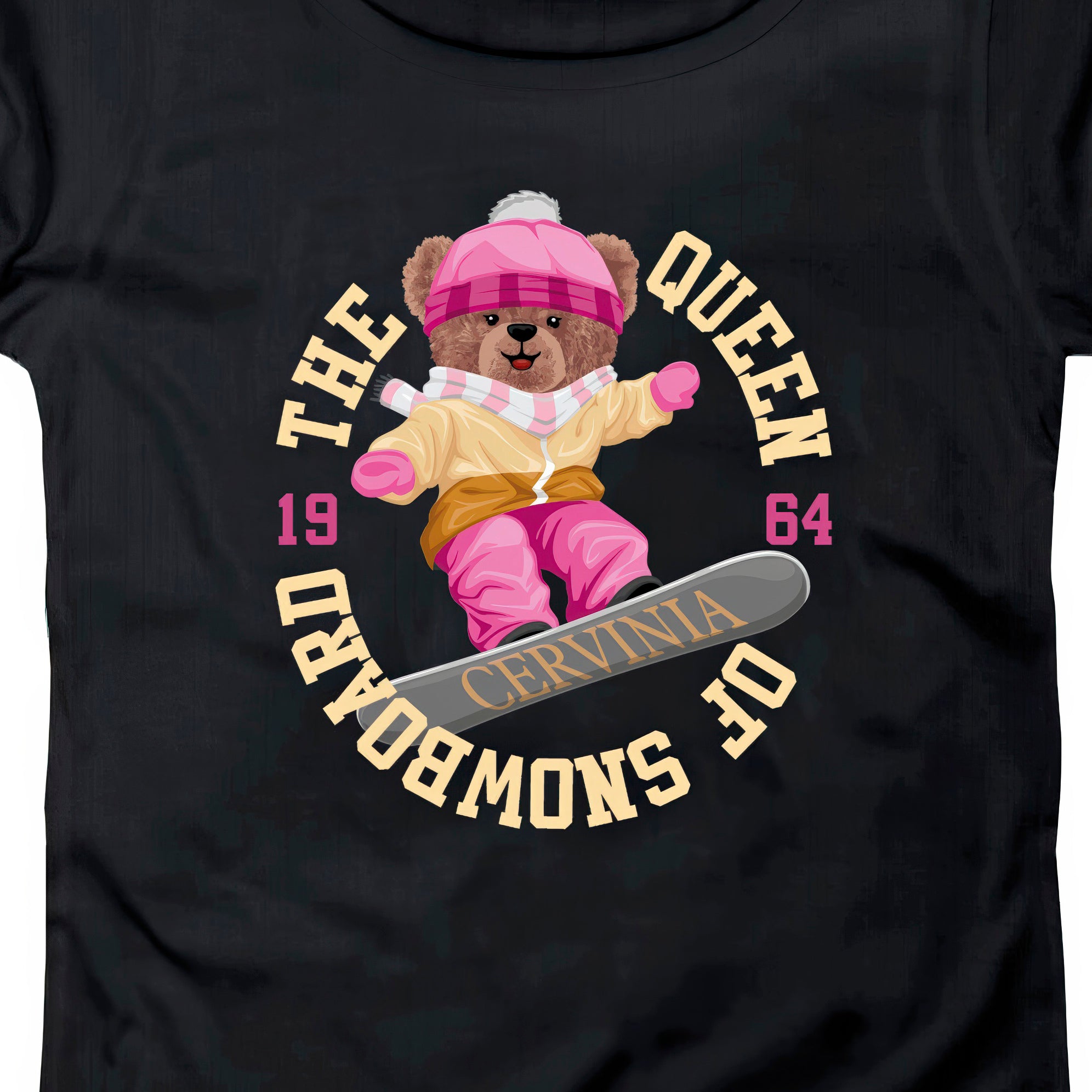 T-SHIRT DONNA LBEA-LOG-009-W NERO