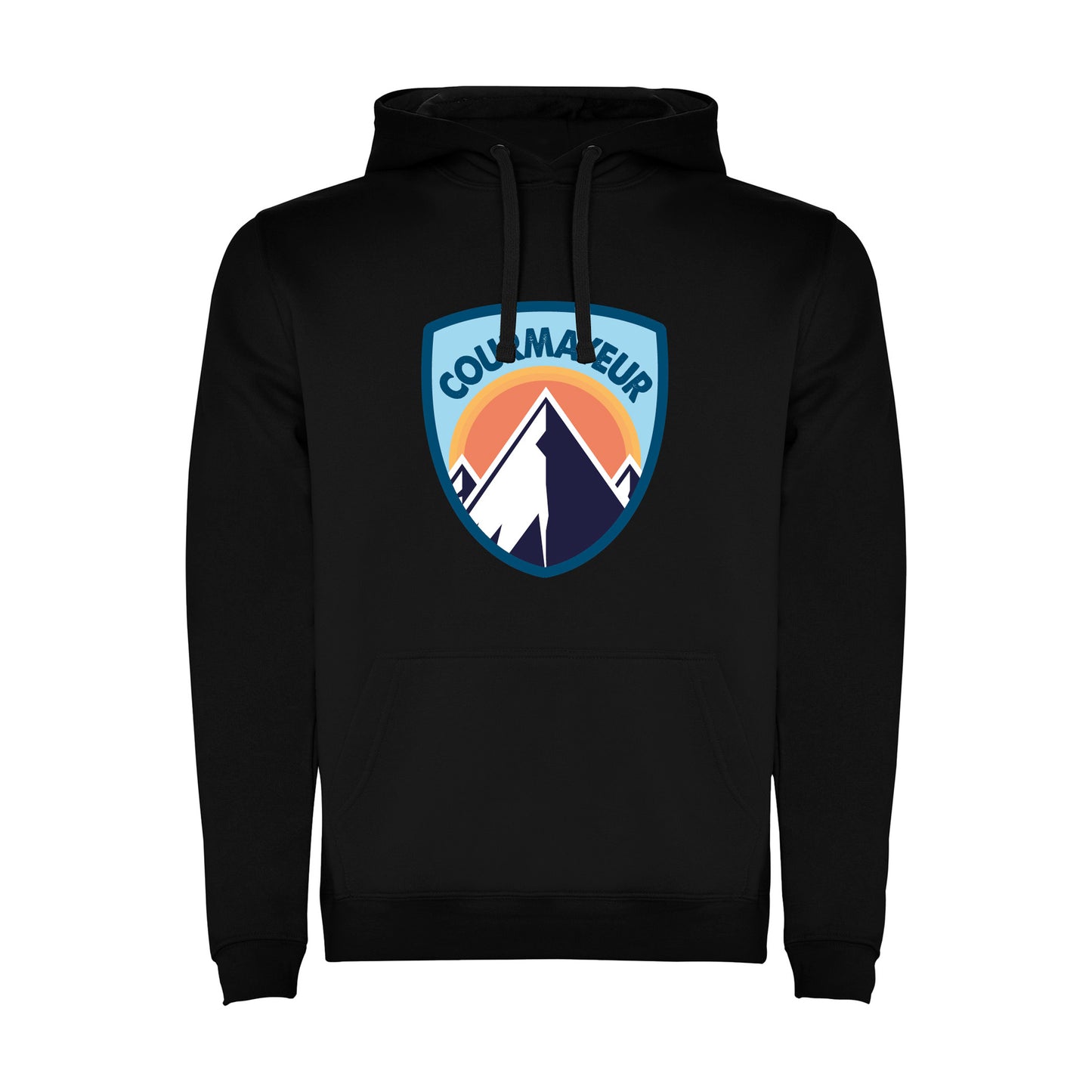 FELPA UOMO LOGO-001-M-FE NERO
