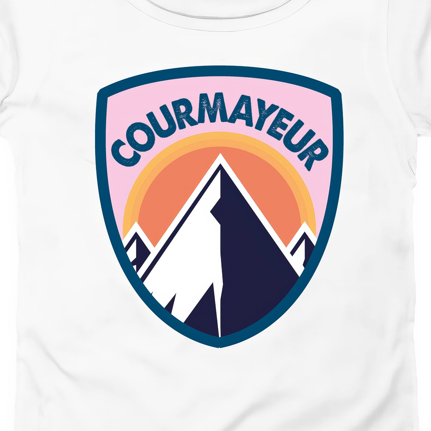 T-SHIRT DONNA LOGO-001-W BIANCO