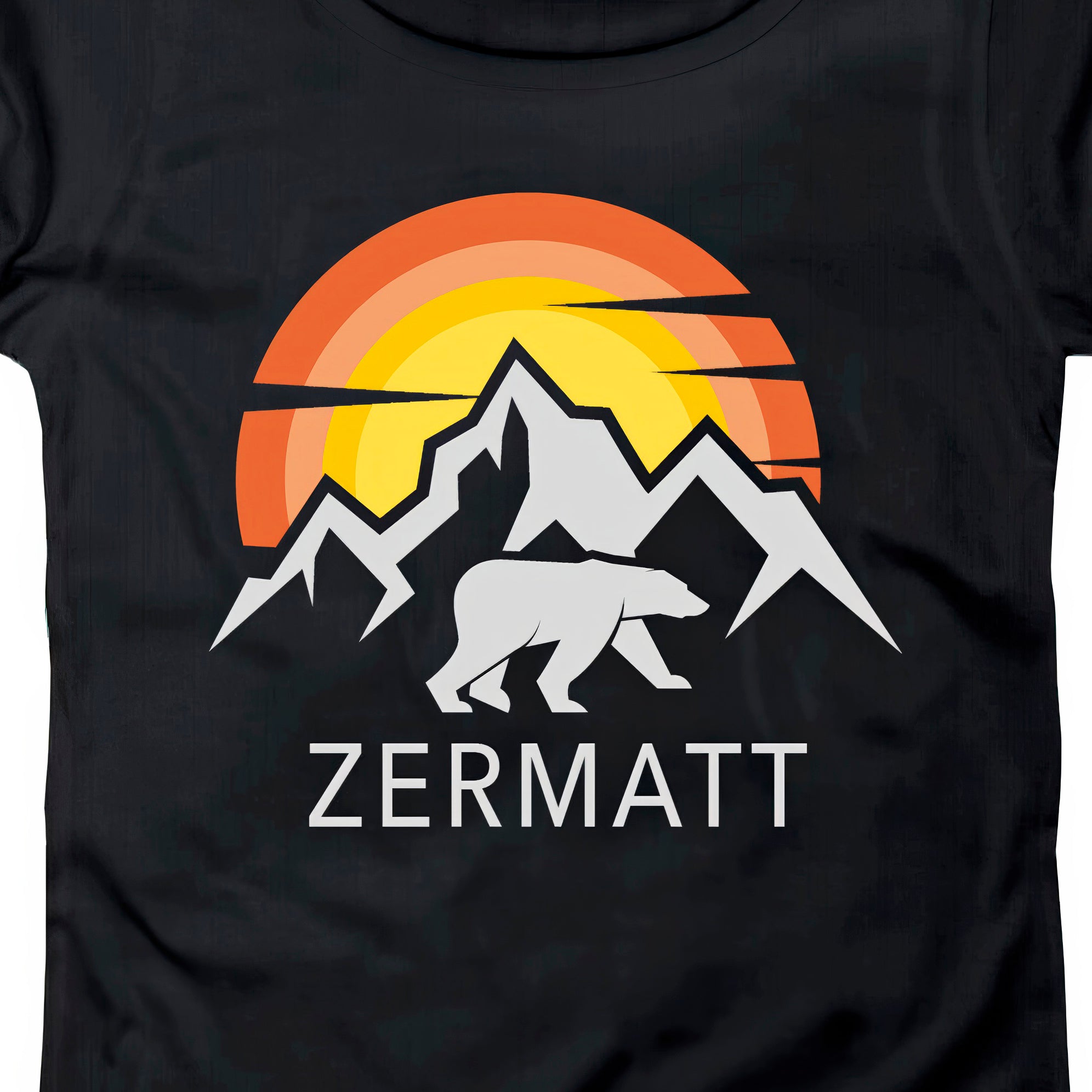 T-SHIRT DONNA LOGO-003-W NERO