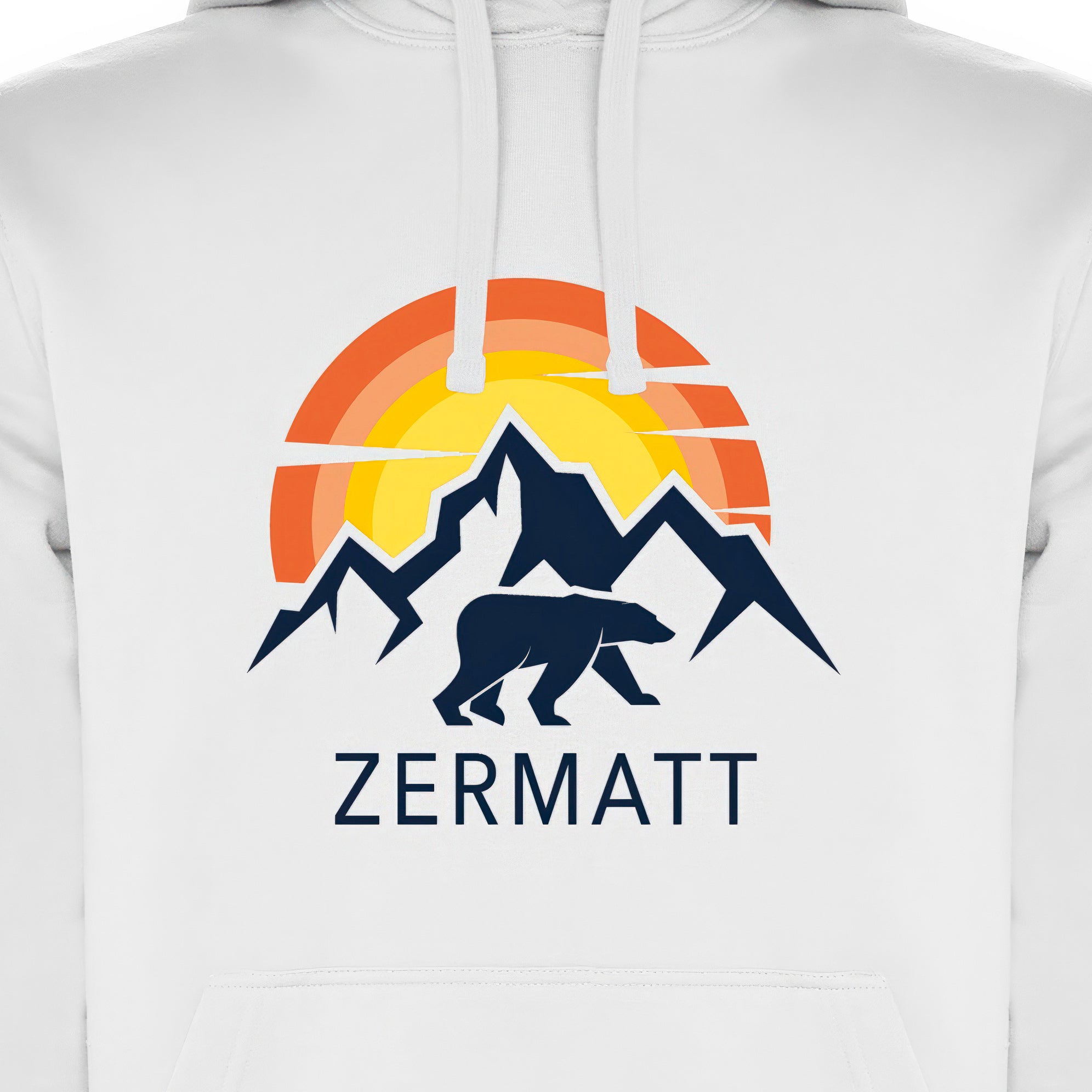 FELPA UOMO LOGO-004-M-FE BIANCO