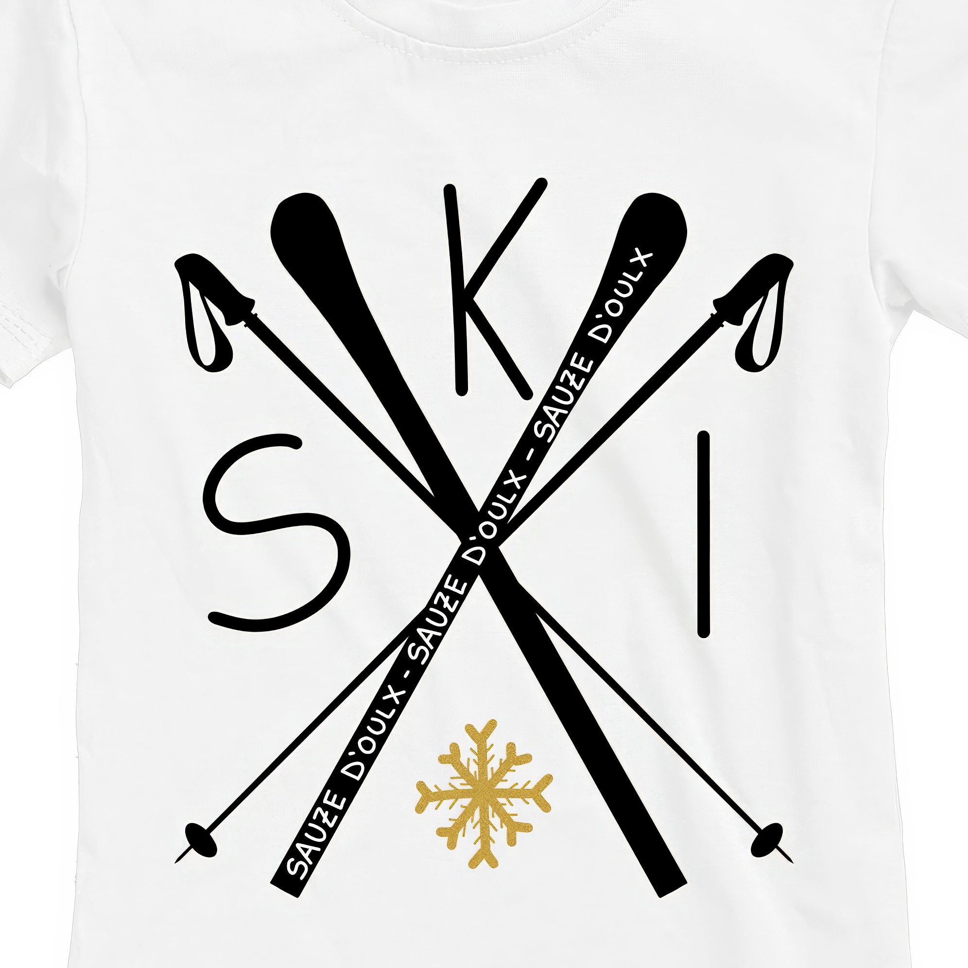 T-SHIRT JUNIOR LOGO-006-JF BIANCO