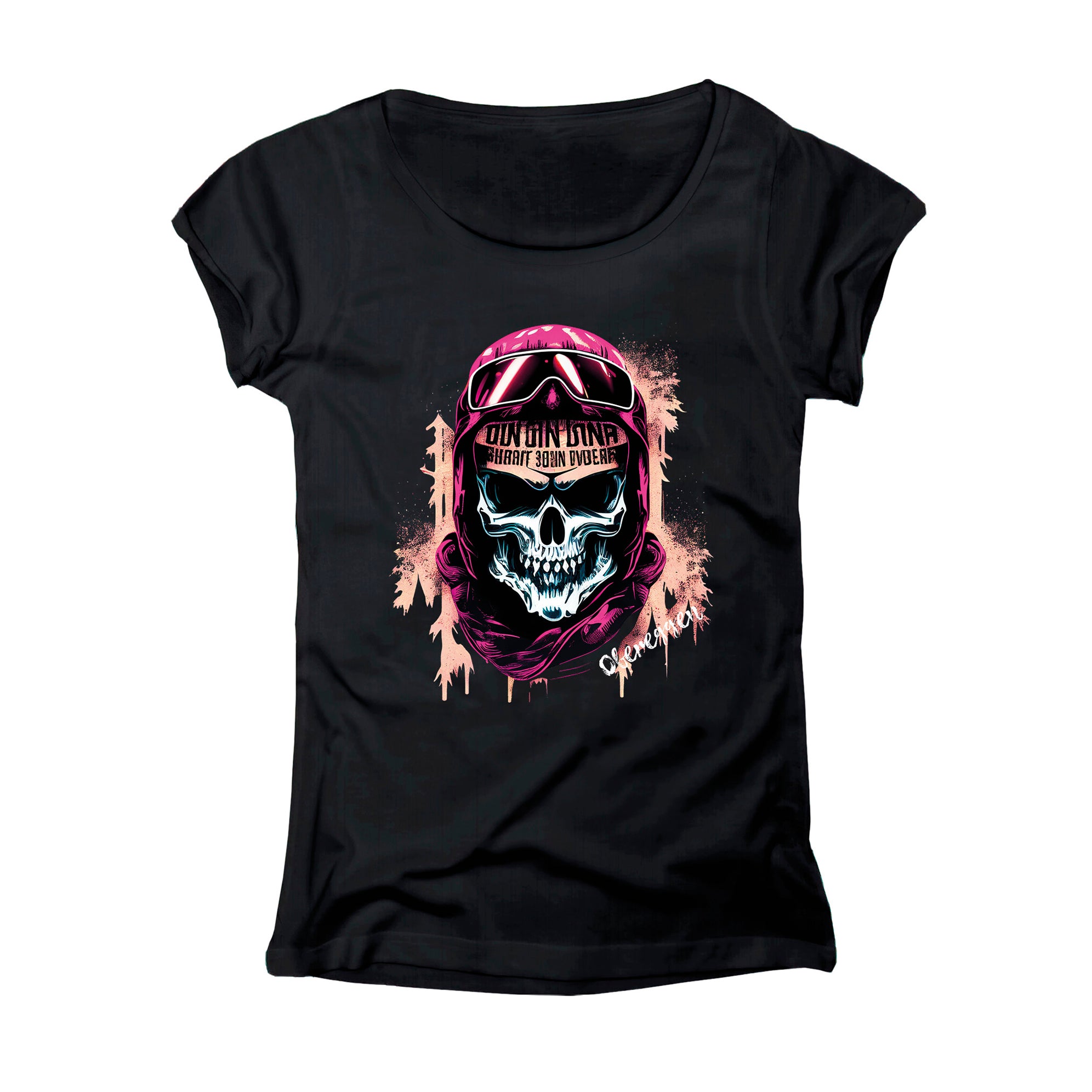 T-SHIRT DONNA SKU-005-W NERO