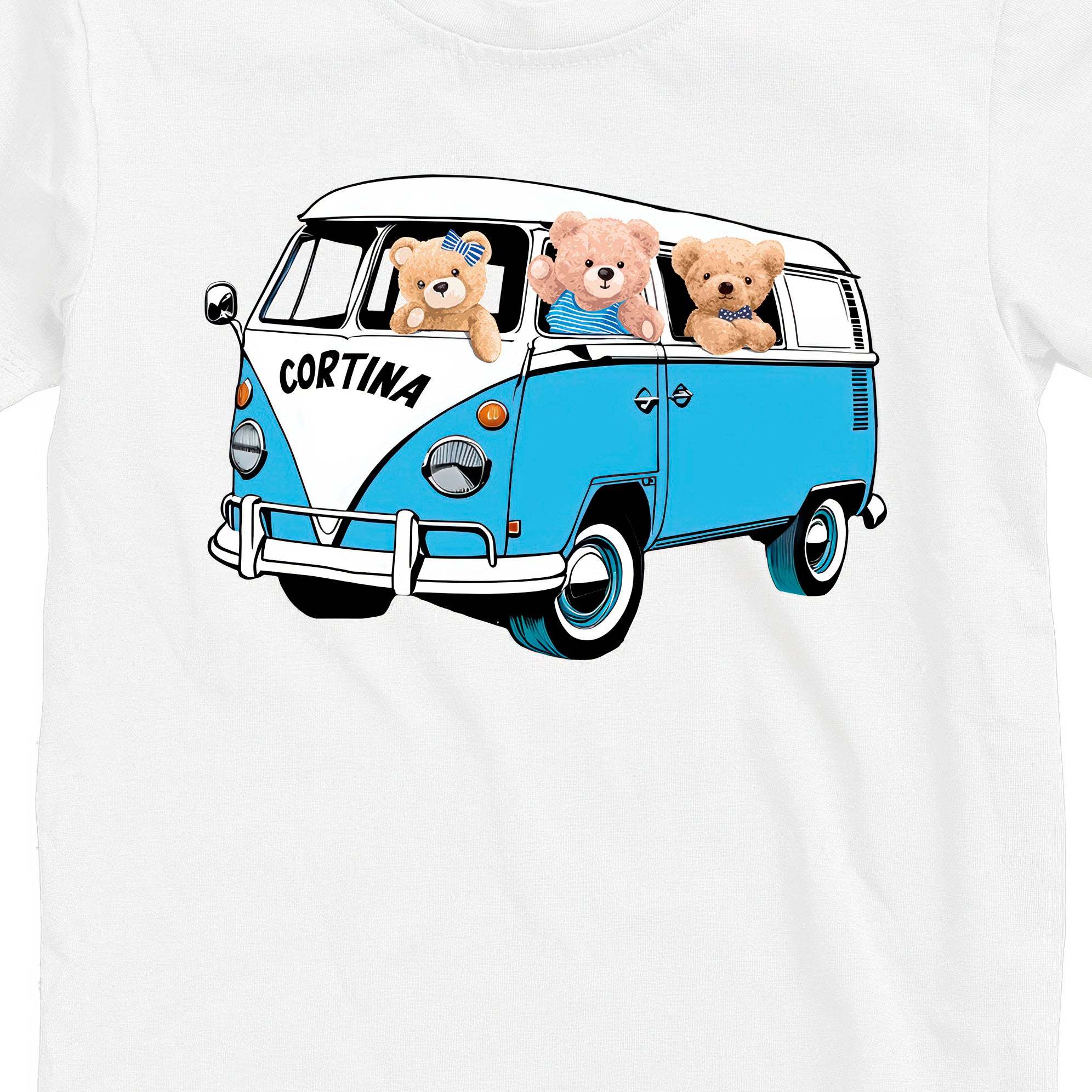 T-SHIRT JUNIOR TEDDY-001-JM BIANCO