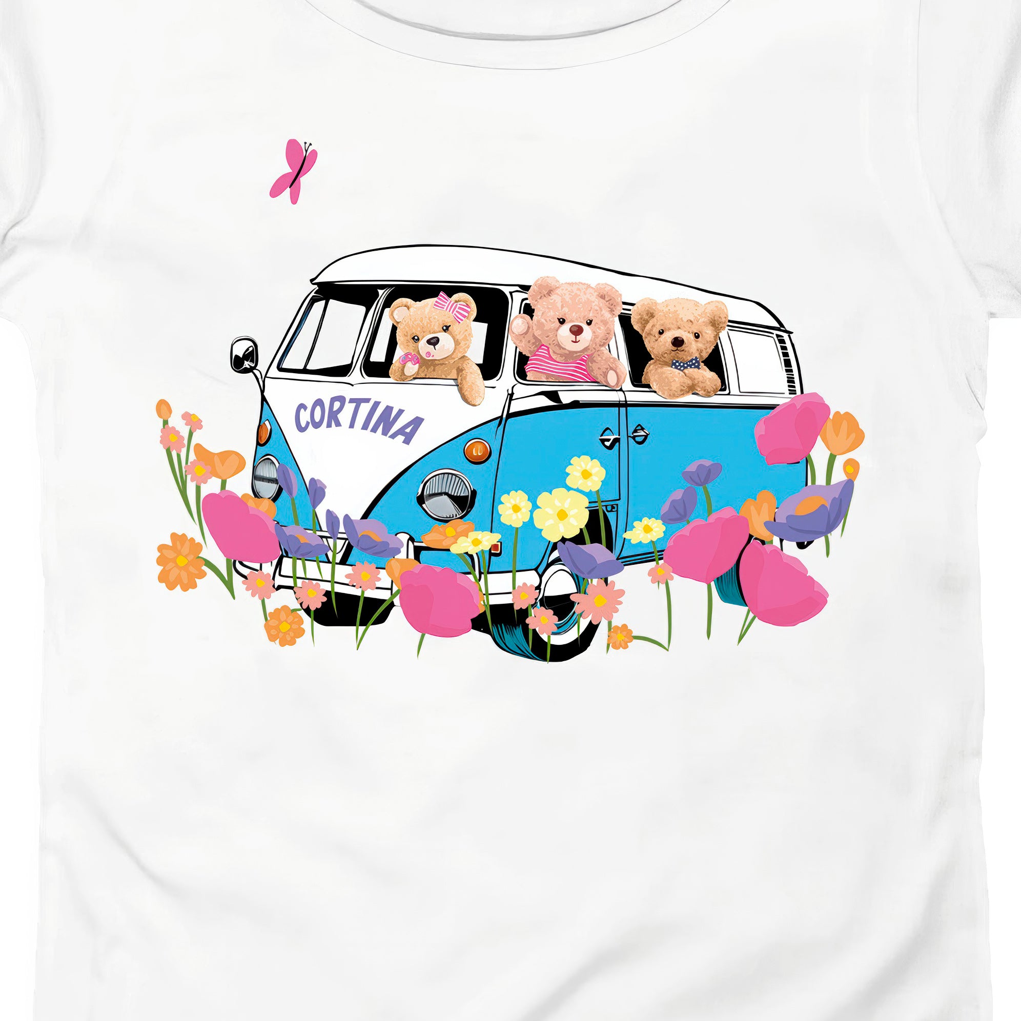 T-SHIRT DONNA TEDDY-001-W BIANCO