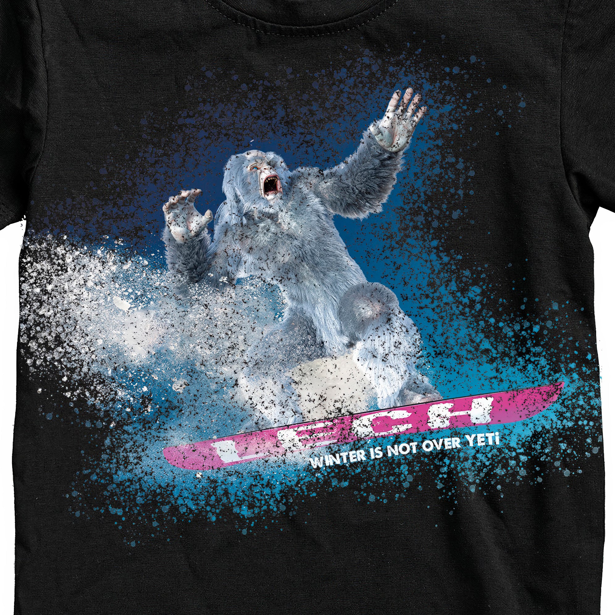 T-SHIRT JUNIOR YET-001-JM NERO