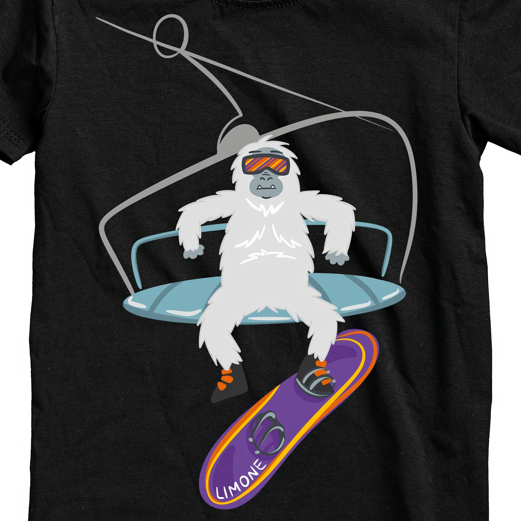 T-SHIRT UOMO YET2-005-M NERO