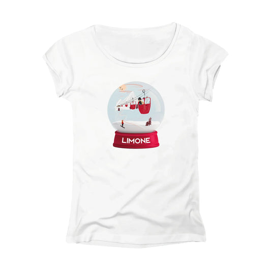 T-SHIRT DONNA BALL-004-W BIANCO