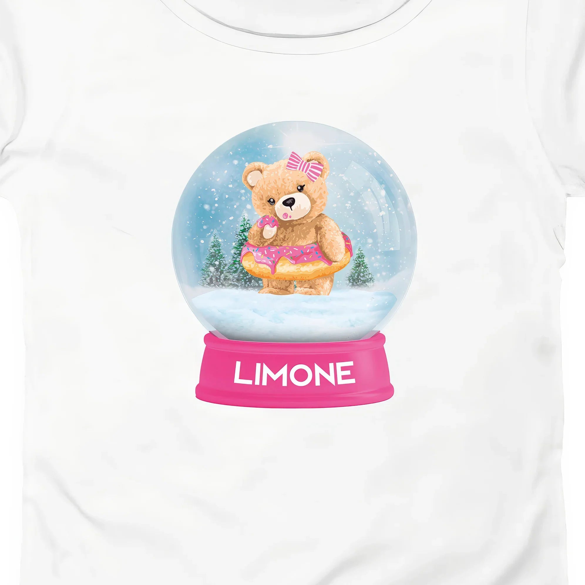 T-SHIRT DONNA BALL-201-W BIANCO