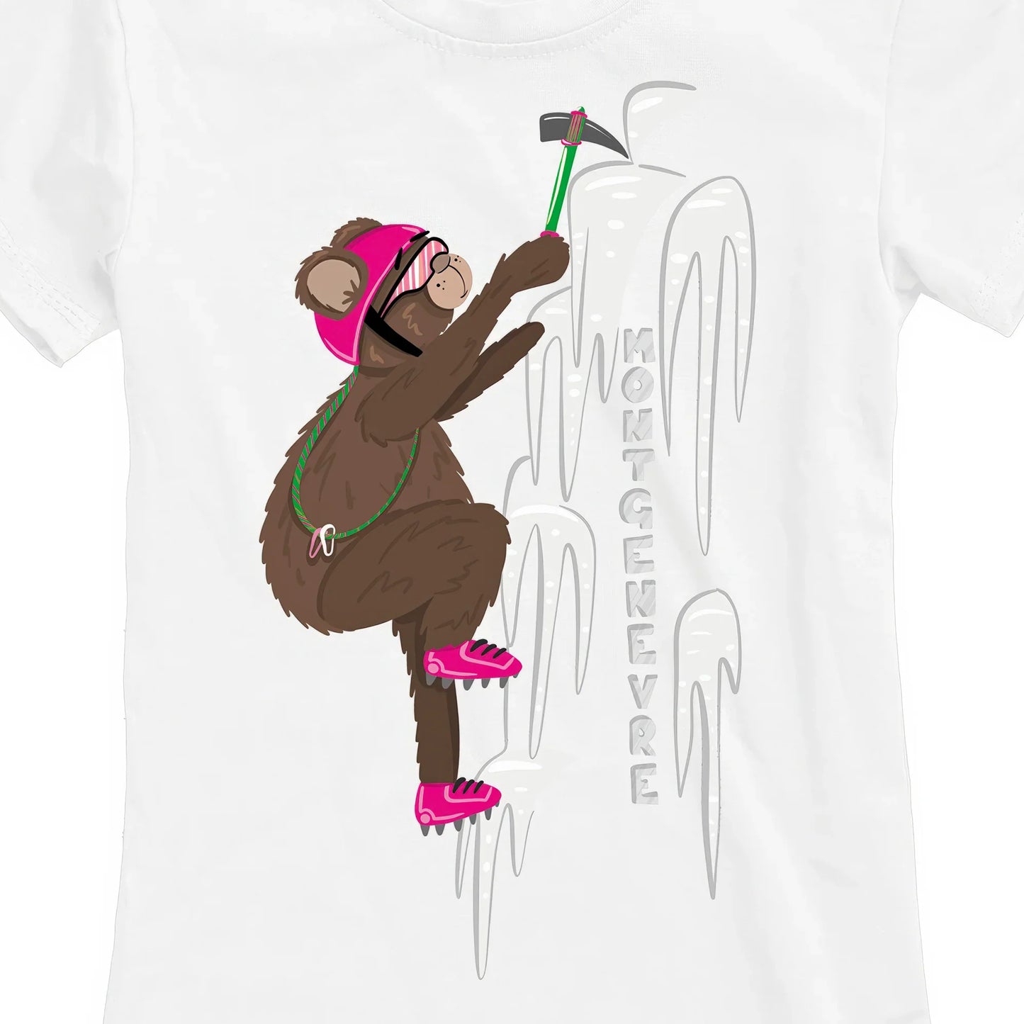 T-SHIRT JUNIOR BBEA2-001-JF BIANCO