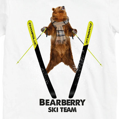 T-SHIRT UOMO BEAR-011-M BIANCO