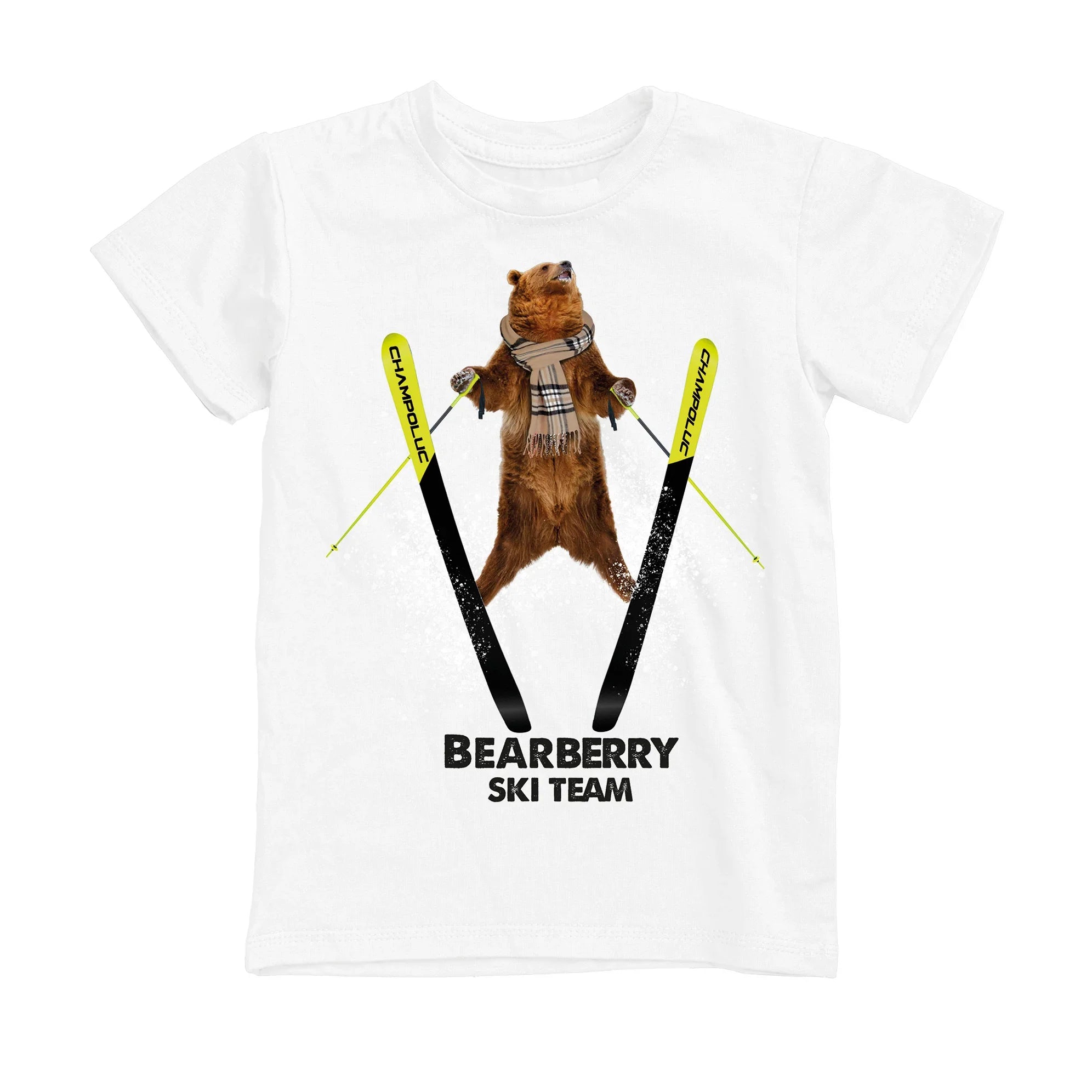T-SHIRT UOMO BEAR-011-M BIANCO