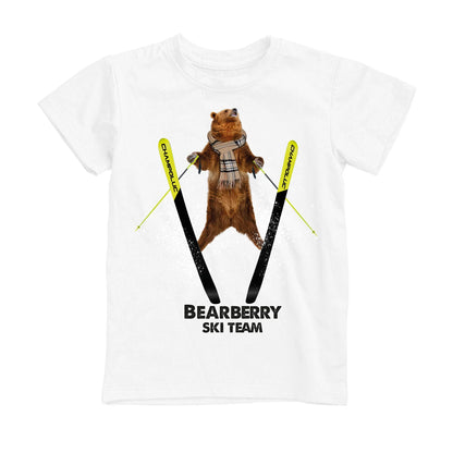 T-SHIRT UOMO BEAR-011-M BIANCO