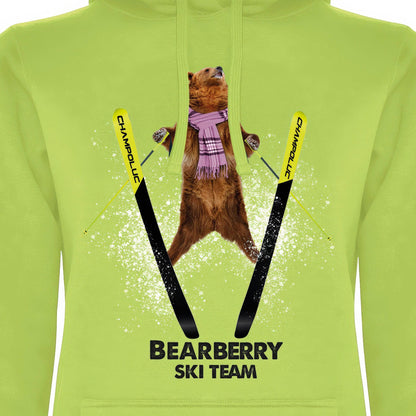 FELPA DONNA BEAR-011-W-FE PISTACCHIO