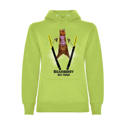 FELPA DONNA BEAR-011-W-FE PISTACCHIO