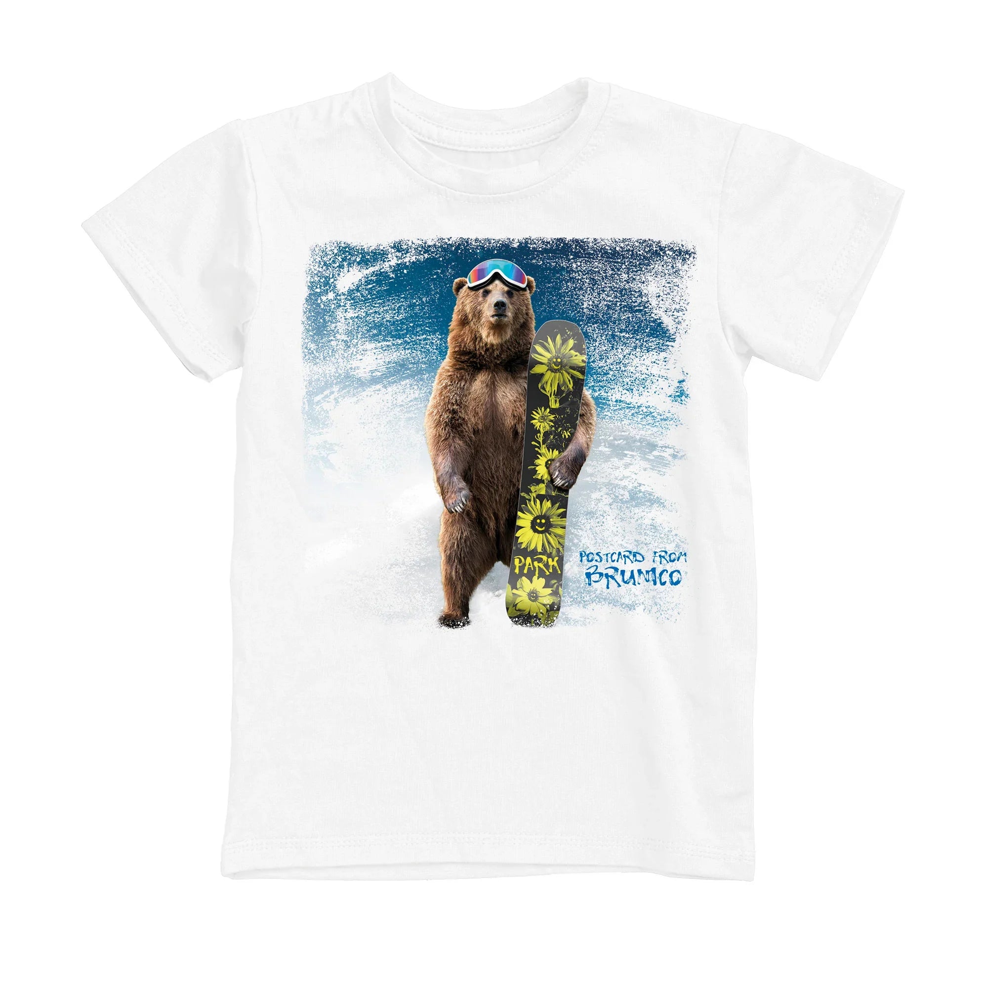 T-SHIRT UOMO BEAR-012-M BIANCO