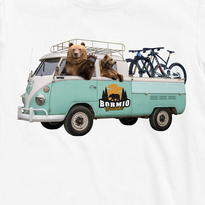 T-SHIRT UOMO BEAR-016-M BIANCO