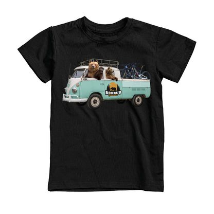 T-SHIRT UOMO BEAR-016-M-NERO