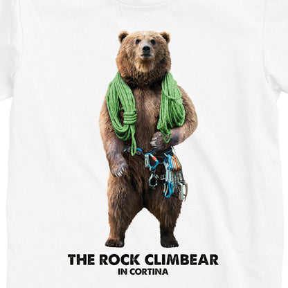 T-SHIRT UOMO BEAR-017-M BIANCO