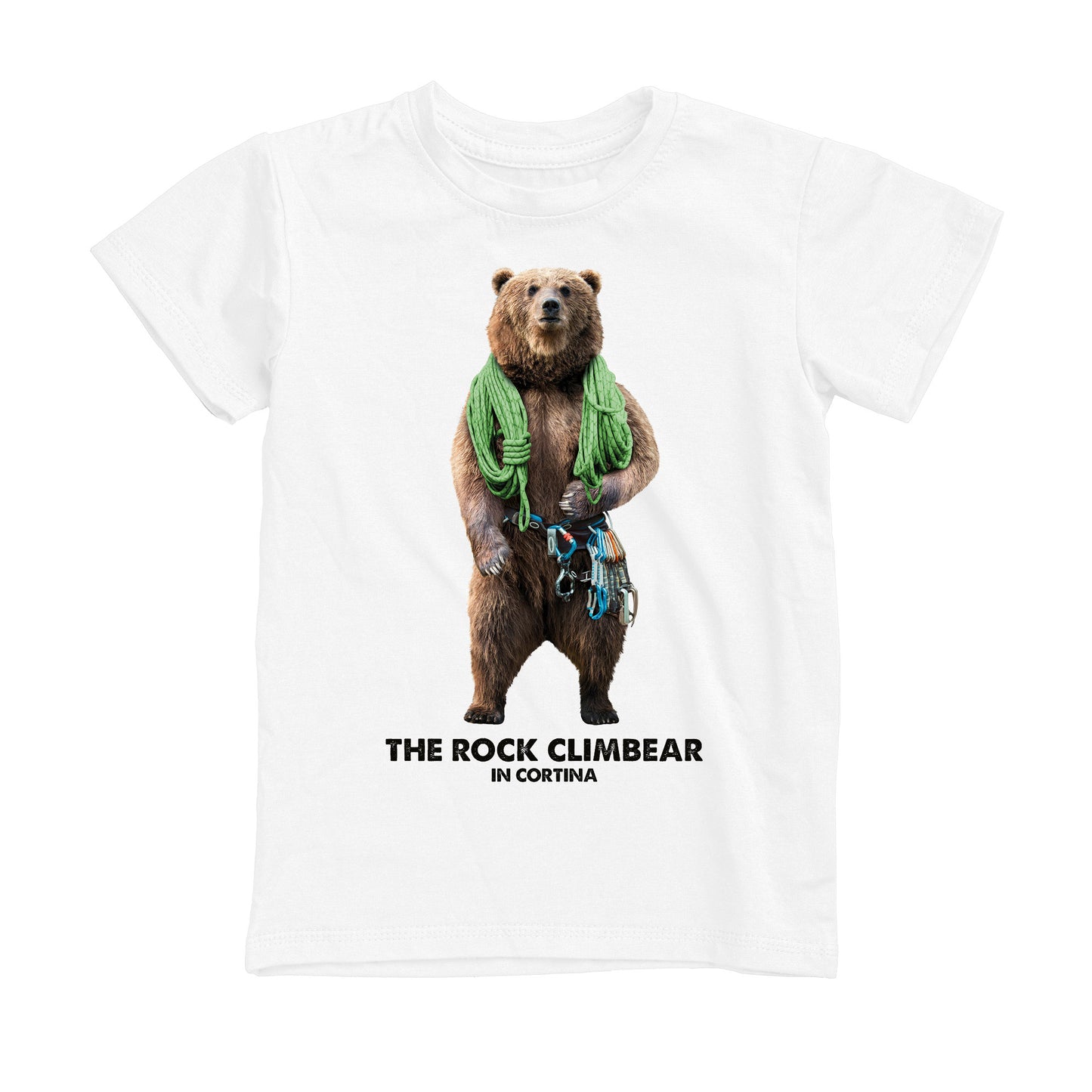 T-SHIRT UOMO BEAR-017-M BIANCO