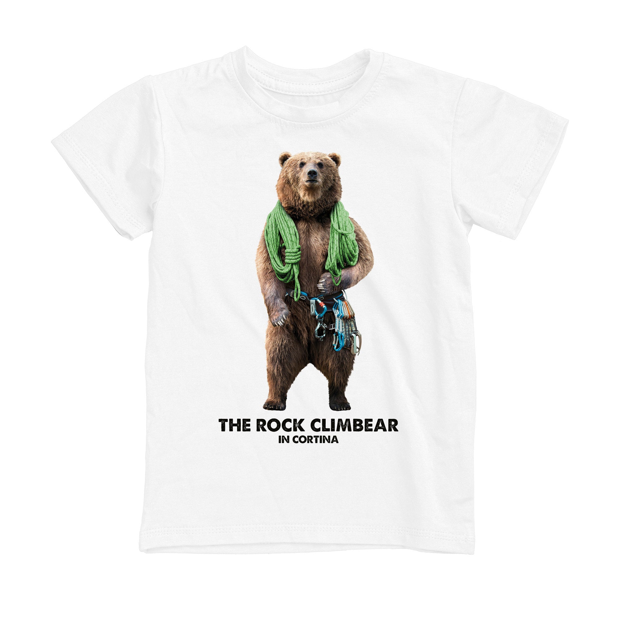 T-SHIRT UOMO BEAR-017-M BIANCO