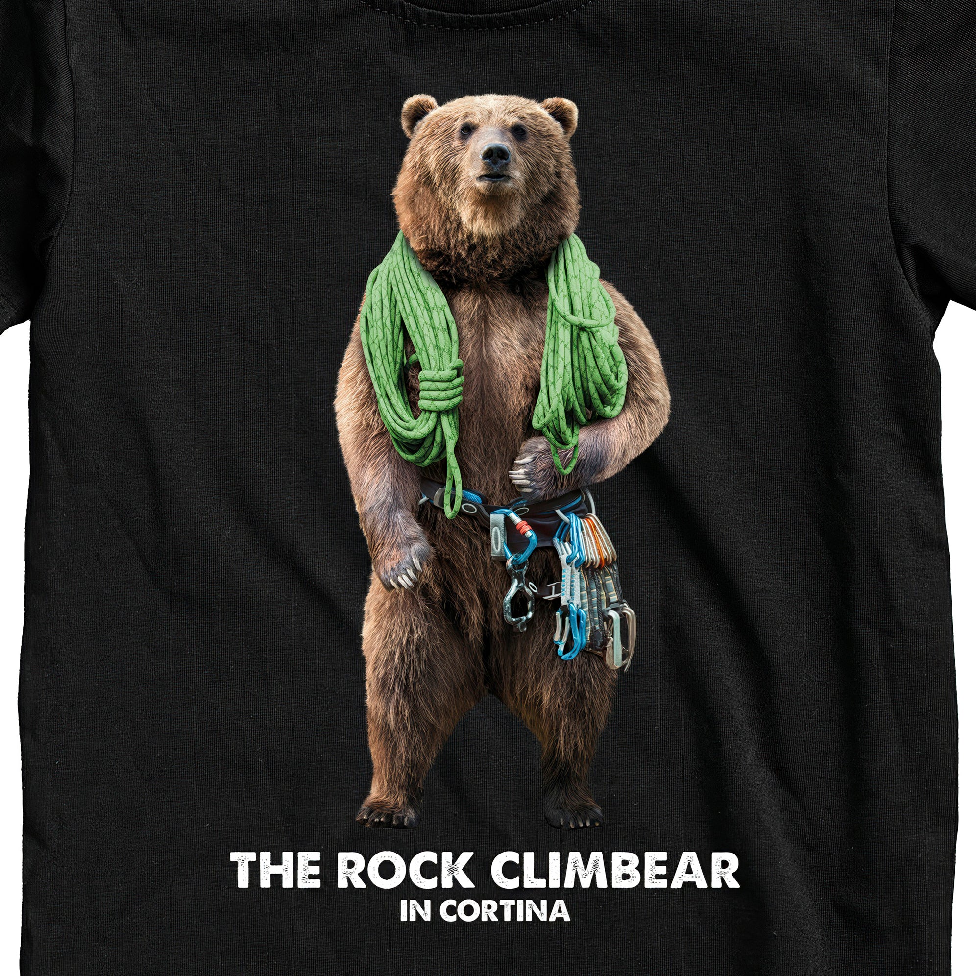T-SHIRT UOMO BEAR-018-M NERO