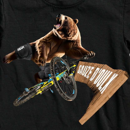 T-SHIRT UOMO BEAR-050-M NERO