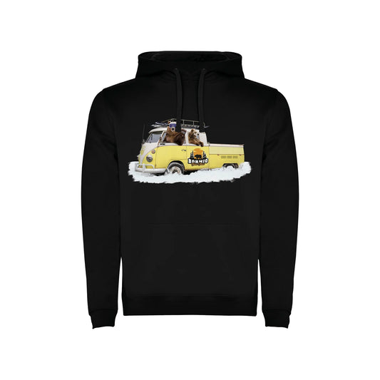 FELPA JUNIOR BEAR-054-JM-FE NERO