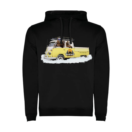 FELPA UOMO BEAR-054-M-FE NERO