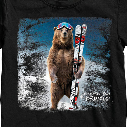 T-SHIRT UOMO BEAR-056-M NERO