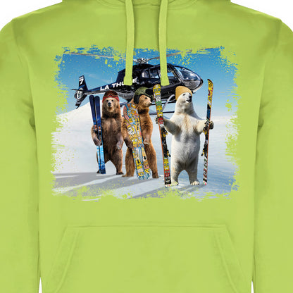 FELPA JUNIOR BEAR-057-JM-FE PISTACCHIO