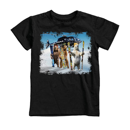 T-SHIRT UOMO BEAR-057-M NERO