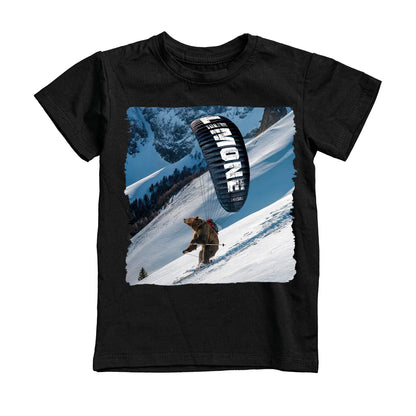 T-SHIRT UOMO BEAR-061-M NERO