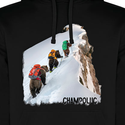 FELPA UOMO BEAR-064-M-FE NERO