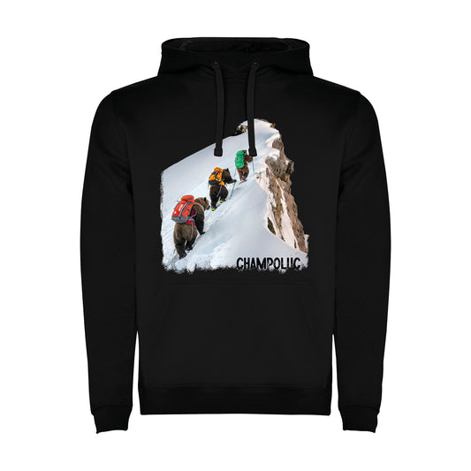 FELPA UOMO BEAR-064-M-FE NERO