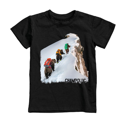 T-SHIRT UOMO BEAR-064-M NERO