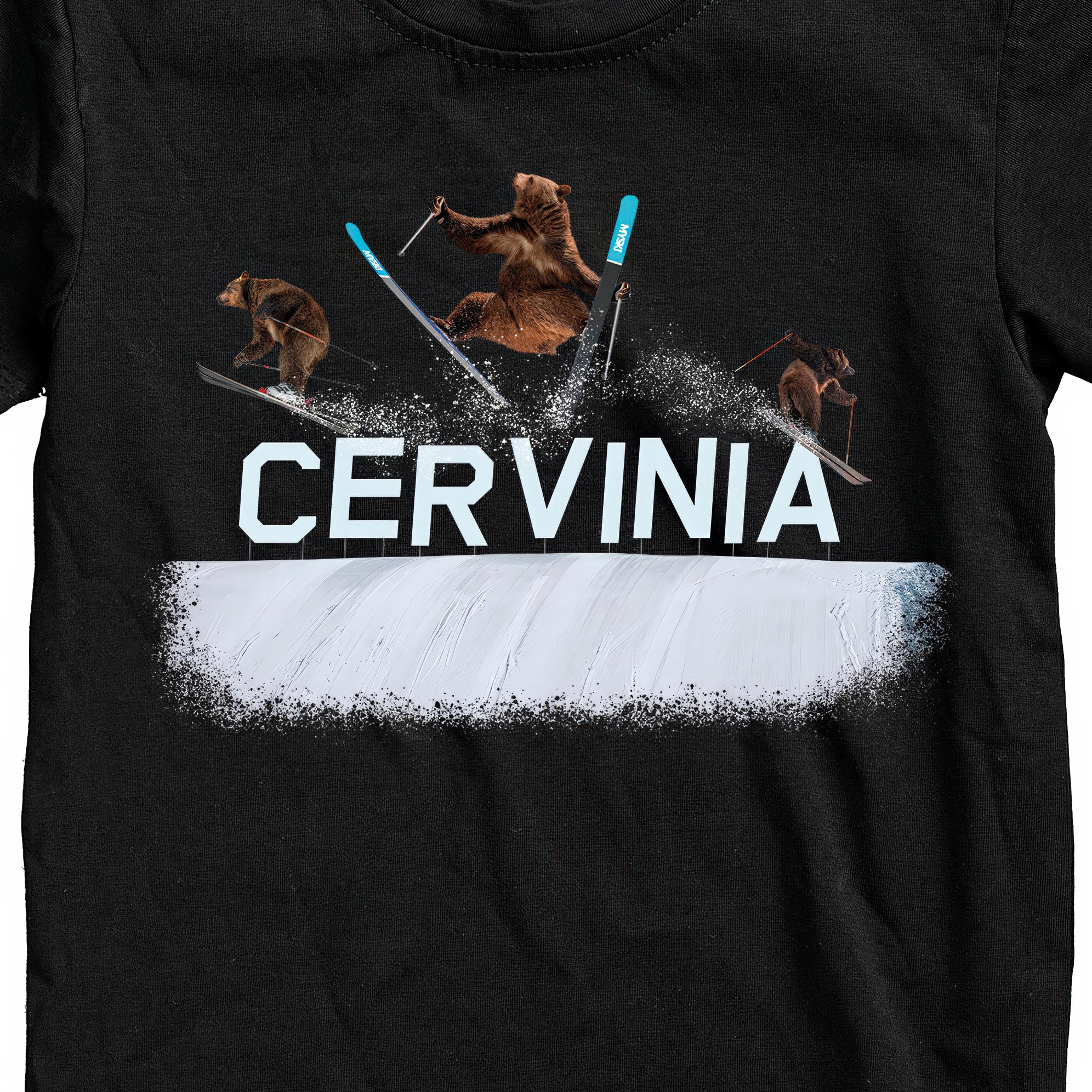 T-SHIRT JUNIOR BEAR-066-JM NERO